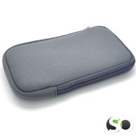 Univerzalna torbica sa patent zatvaračem 6.1", siva